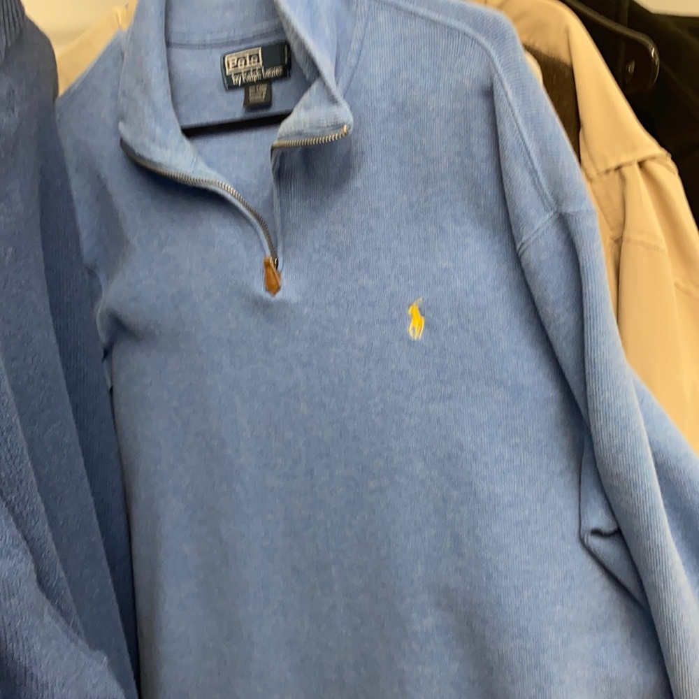 Polo sweaters
